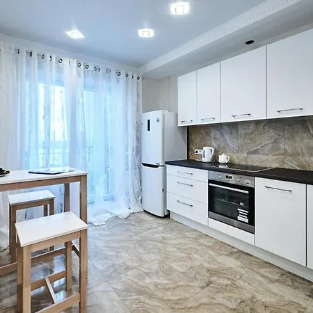 Апартаменти New White Studio On Mayak Мінськ
